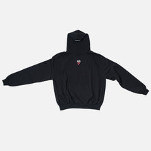 Load image into Gallery viewer, Black &quot;Heart of Heaven&quot; Hoodie
